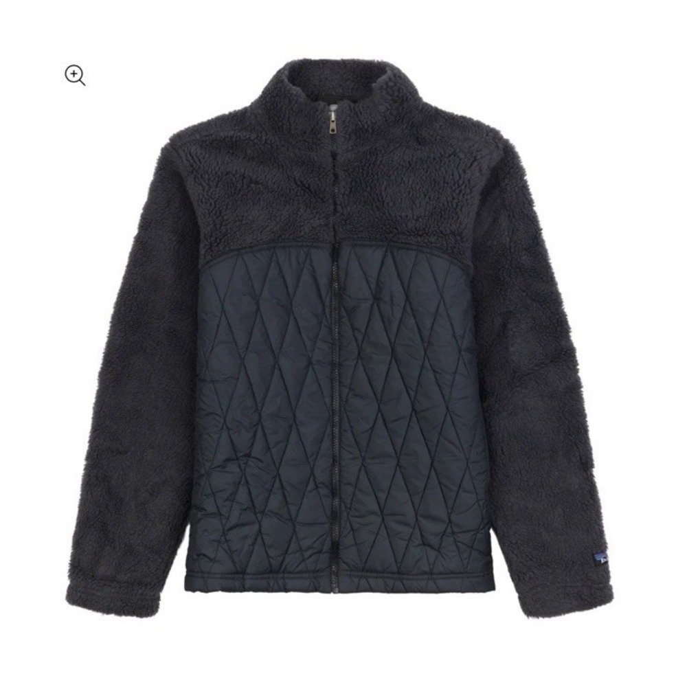 Vintages USA‎ Made Women's Patagonia Quilted Sherpa Jacket. Maverick Style Sz S